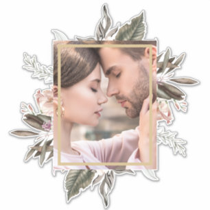 Adesivo Foto Botânica Simples