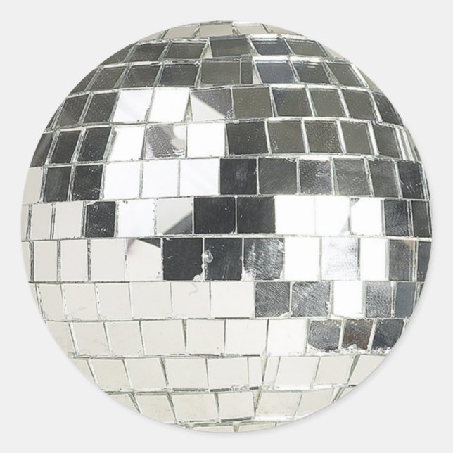 Adesivo foto da bola de discoteca (Frente)