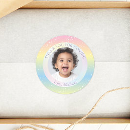 Adesivo Foto Da Magical Rainbow Stars Obrigado Por Chegar