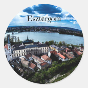 Adesivo Foto da paisagem de Esztergom