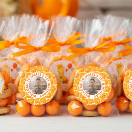 Adesivo Foto de Aniversário da Primeira Cítrica Personaliz