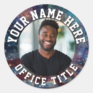 Adesivo Foto de Campanha Personalizada
