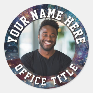 Adesivo Foto de Campanha Personalizada