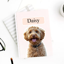 Adesivo Foto de Cão de Impressão do Leopard Personalizado 