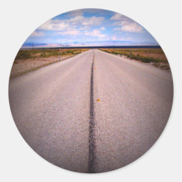 Adesivo Foto de Férias de Verão de Viagem Rodoviária