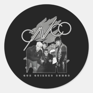 Adesivo Foto do Álbum Branco Preto Oficial Cnco