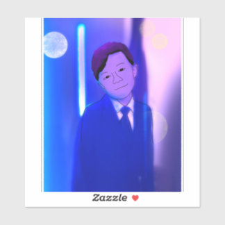 Adesivo Foto do artista