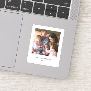 Adesivo Foto do Estilo de Foto Instantâneo