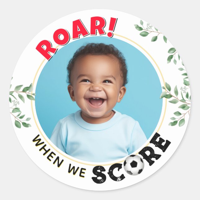 Adesivo Foto do futebol (Frente)