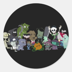 Adesivo Foto do grupo de Halloweenies