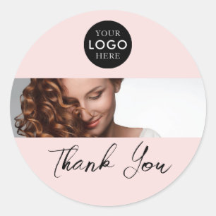 Adesivo Foto do logotipo do Hair Sloan agradecendo ao clie