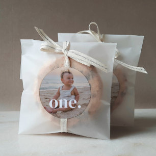 Adesivo Foto do primeiro aniversario - um