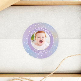 Adesivo Foto Do Rainbow Little Stars Obrigado Por Vir