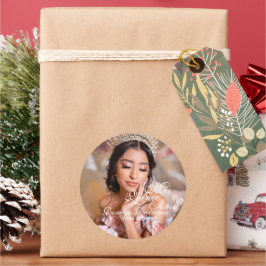 Adesivo Foto do roteiro Quinceanera 15 Birthday