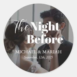 Adesivo Foto elegante do jantar da véspera do ensaio