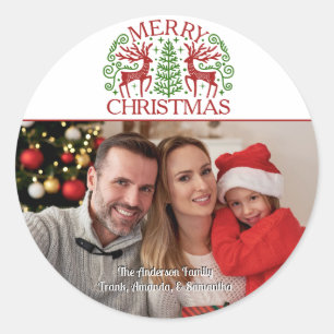 Adesivo Foto Feliz Natal