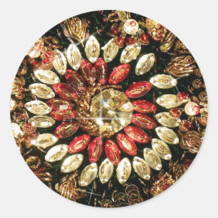 Adesivo Foto indiana frisada do Saree