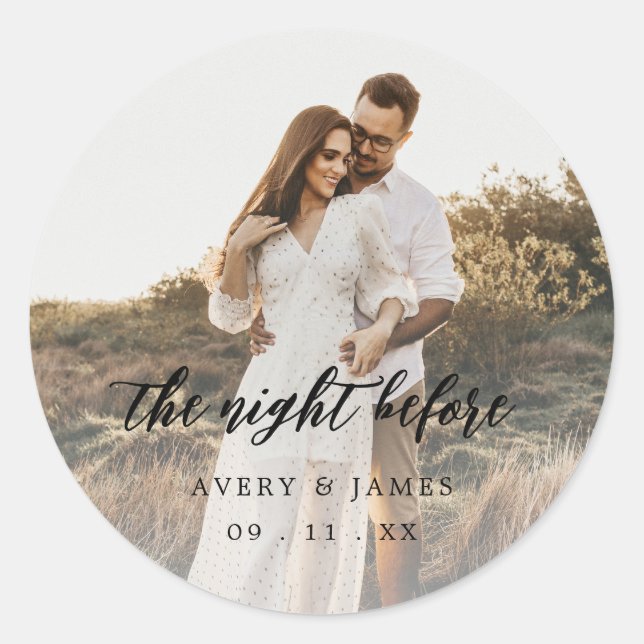 Adesivo Foto moderna do NIght antes do Sticker (Frente)