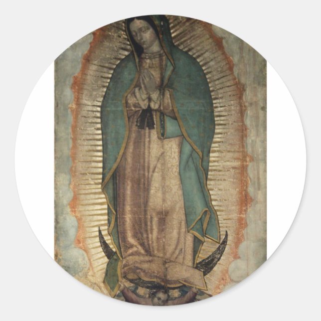 Adesivo Foto original de Nossa Senhora de Guadalupe (Frente)