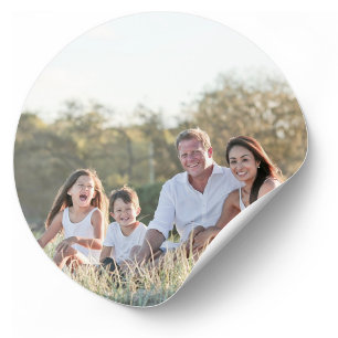 Adesivo Foto personalizada da família