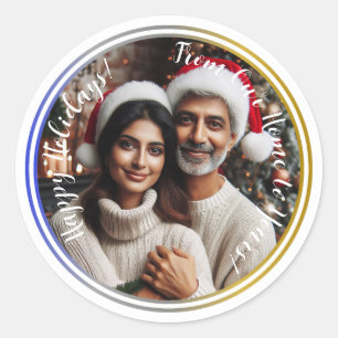 Adesivo Foto personalizada de Natal