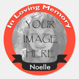 Adesivo Foto Personalizada De Tangerina Nos Memory Sticker