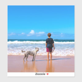 Adesivo Foto Personalizada Faça Seu Próprio Design - Eu Am