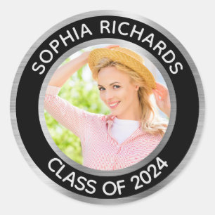 Adesivo Foto Personalizada Graduado 2024