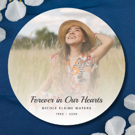 Adesivo Foto personalizada morte do funeral Memorial Perso