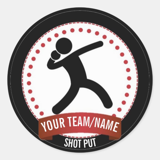 Adesivo Foto personalizada: preto branco e vermelho modern (Frente)