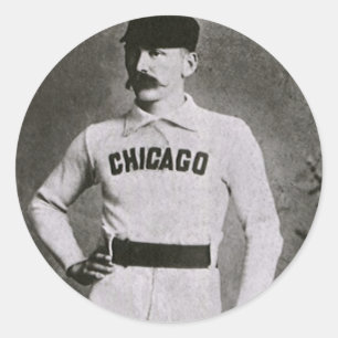 Adesivo Foto Vintage, jogador de beisebol de Chicago Sport