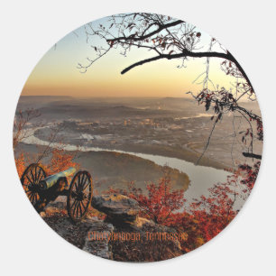 Adesivo fotografia cênica de Chattanooga, Tennessee