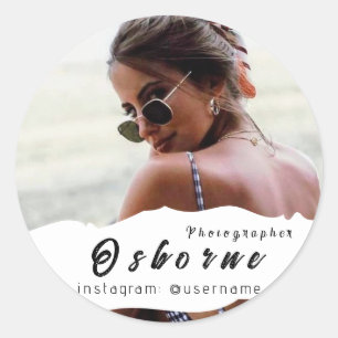Adesivo Fotografia Clássica Mínima Simples Moderna Ro