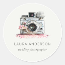 Fotografia da câmera floral cor-de-rosa Elegante