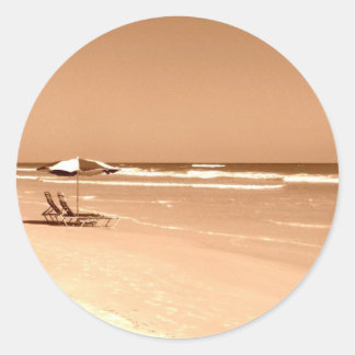 Adesivo Fotografia da praia Daytona antiga moída