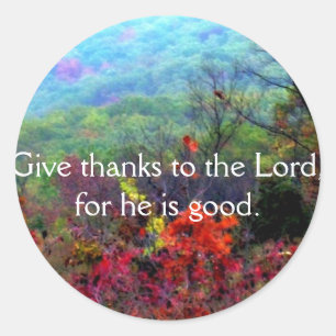 Adesivo Fotografia de Ação de Graças