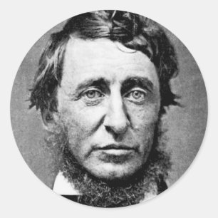 Adesivo Fotografia do retrato de Henry David Thoreau