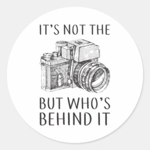 Adesivo Fotografia Fotógrafo Câmera Engraçada Ideia de