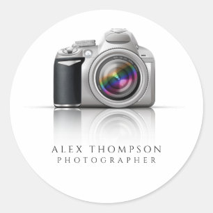 Adesivo Fotografia Profissional da Câmera SLR Digital