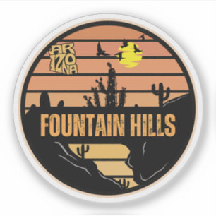 Adesivo Fountain Hills, Arizona