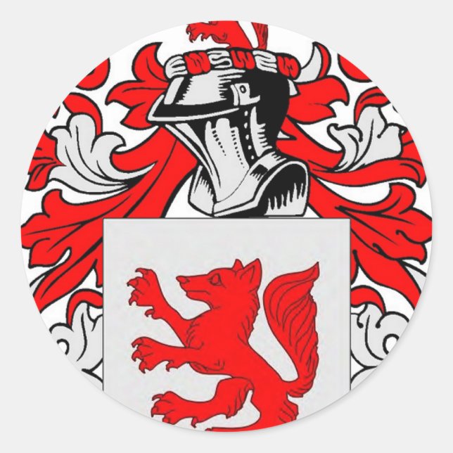 Adesivo Fox (Alemão) Casaco de Armas (Frente)