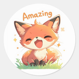 Adesivo Fox animadora