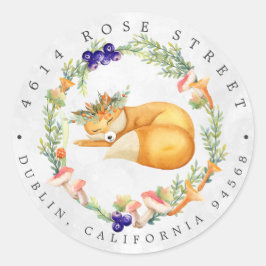 Adesivo Fox da floresta | Forest Baby Return Address