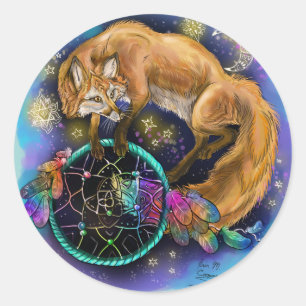 Adesivo Fox do DreamCatcher