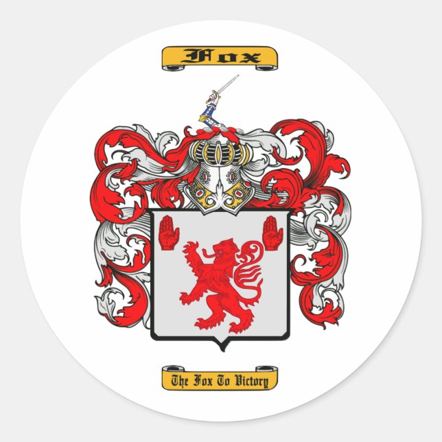 Adesivo Fox (Irlandês) (Frente)