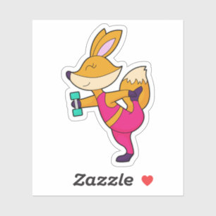 Adesivo Fox Malhação Dumbbell