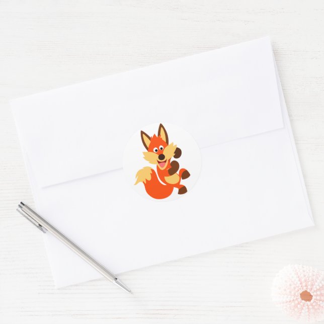 Adesivo Fox Sticker (Envelope)