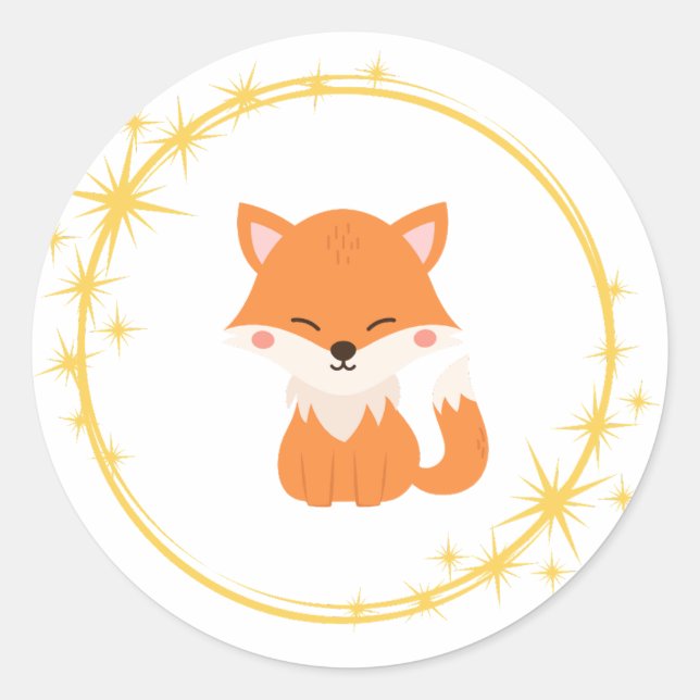 Adesivo Fox Sticker (Frente)