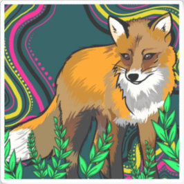 Adesivo Fox Vinyl Sticker