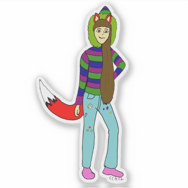 Adesivo foxista (Frente)